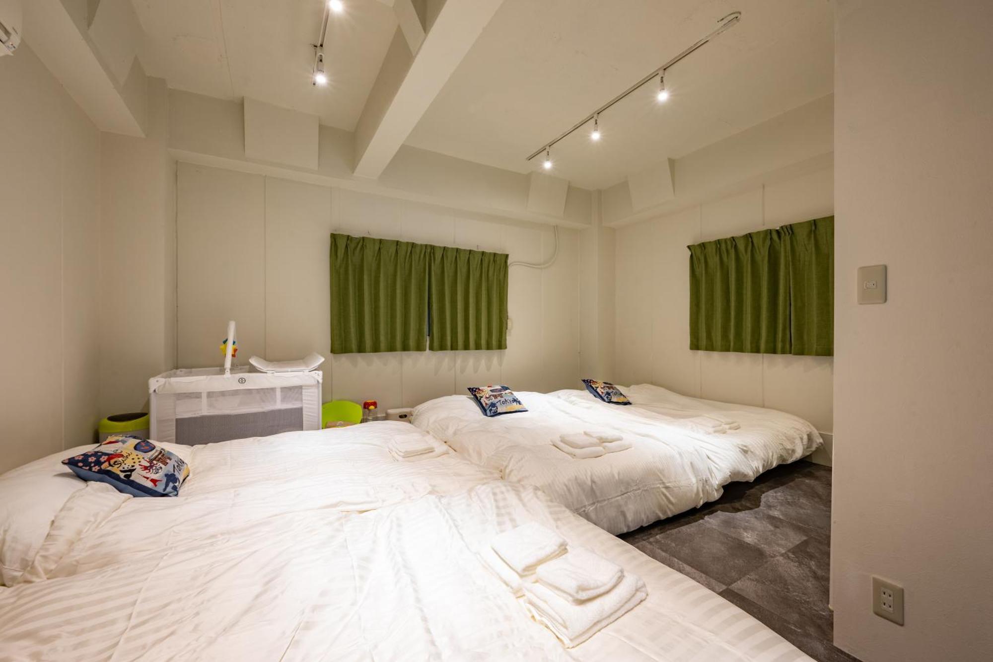 Thunder Hotel -雷門サンダーホテル- 浅草駅から徒歩5分 ベビー用品付き ファミリーも歓迎 大人8名もok!! Tokyo Luaran gambar